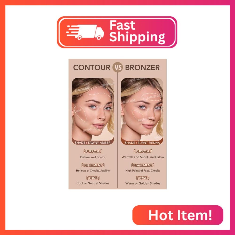 SHEGLAM Sun Beam Shimmer Liquid Bronzer-Terracotta