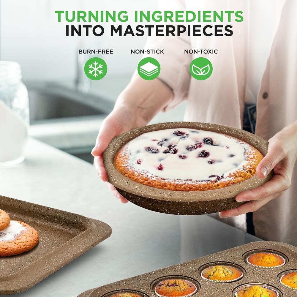 NutriChef 22 Pcs. Home Kitchen Cookware, Kitchen Tools, and Bakeware Set
