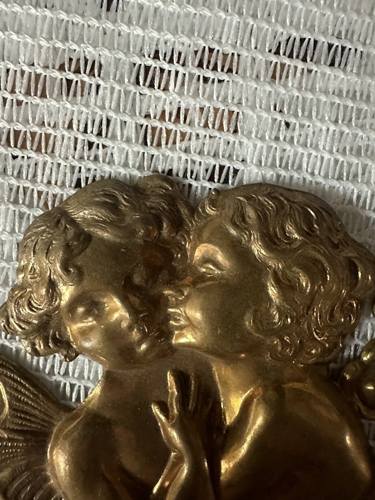 Victorian Brass Stamping Angels Cherubs For craft