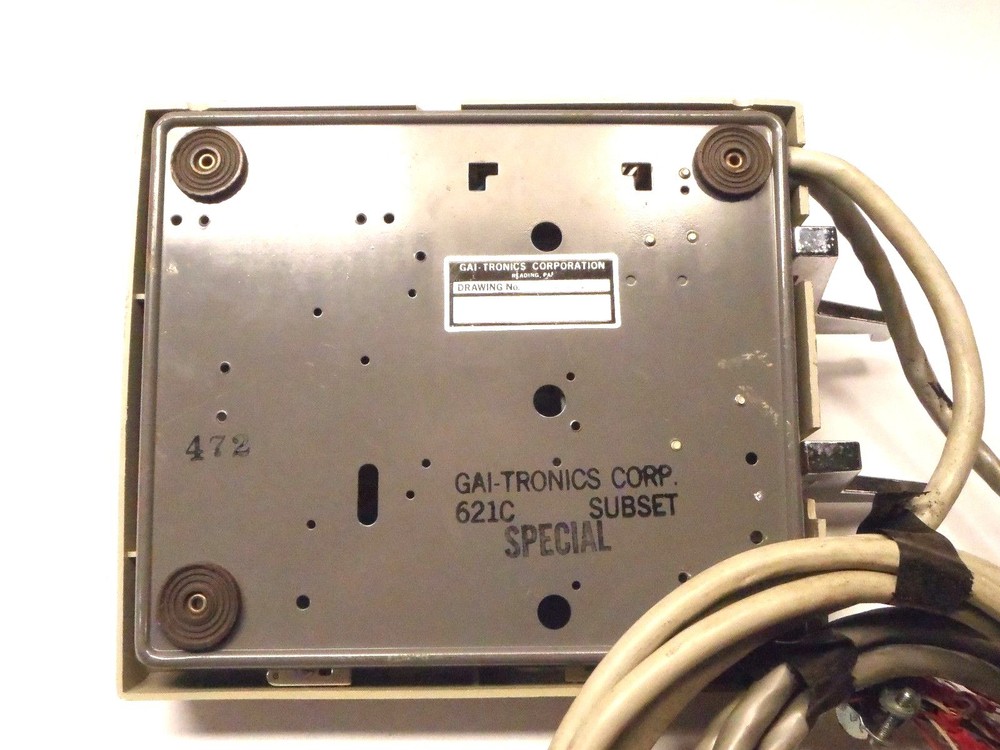 Gai-Tronics 621C Subset Desk-Top Station