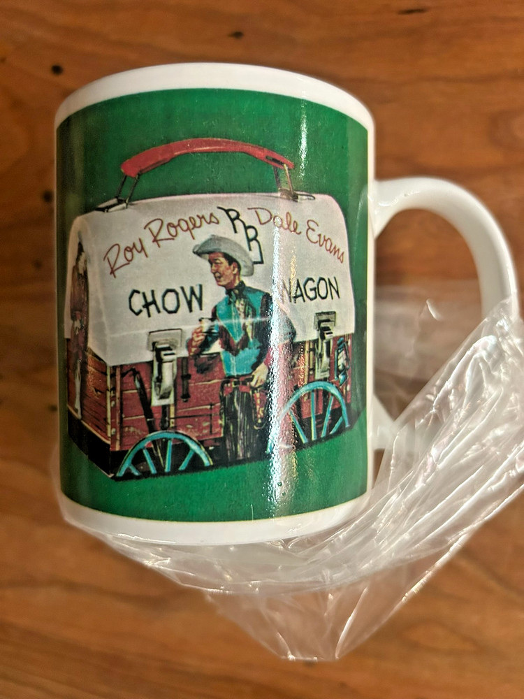 ROY ROGERS  Chow Wagon Mug,  NEW