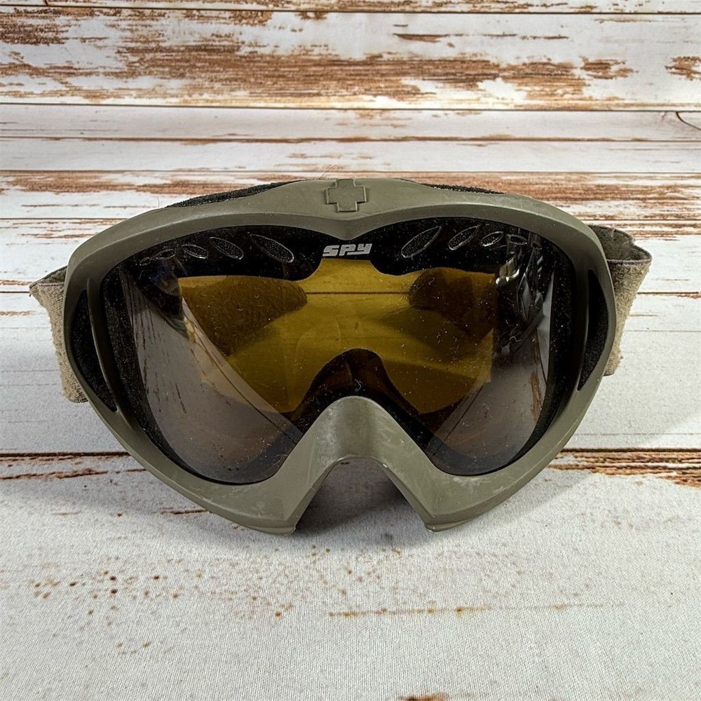 Spy Snowboard Pole Snow Basket Green Lightweight