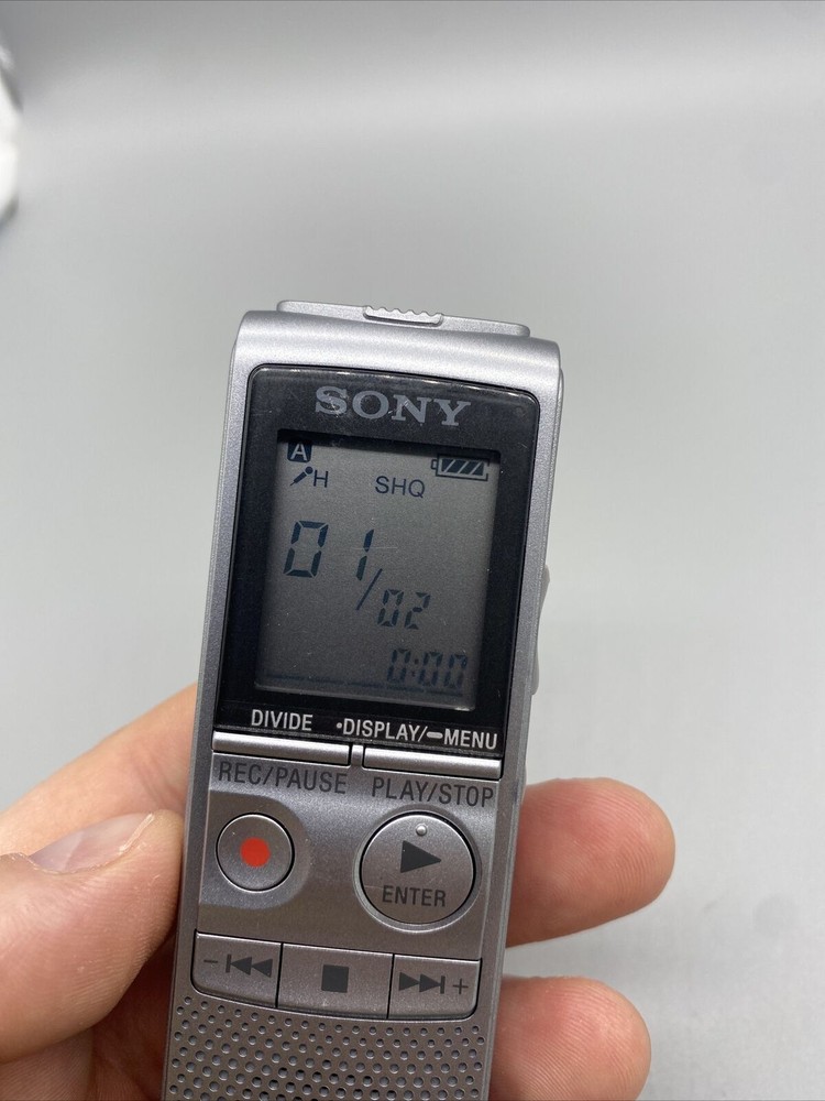 Sony Digital Handheld Voice Recorder ICD-BX700 - Tested/Working