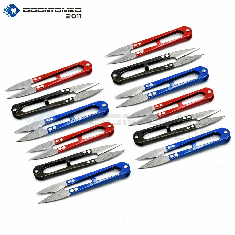 12 PCS. SEWING THREAD CLIPPERS NIPPERS SNIPS TRIMMING SCISSORS for MANY USES