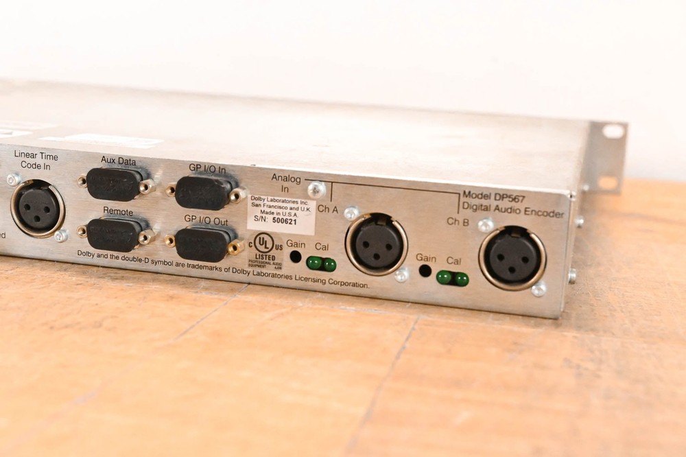 Dolby DB567 Digital Audio Encoder CG01V9P