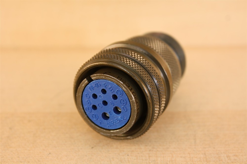 Amphenol MS3106A18-9S Circular Mil Spec Connector, 7 Position
