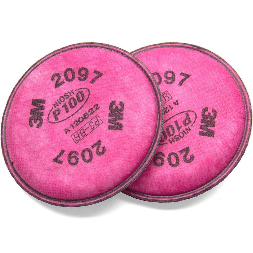 3M 2097 / 07184 Replacement P100 Particulate Filter Nuisance Level Organic Vapor