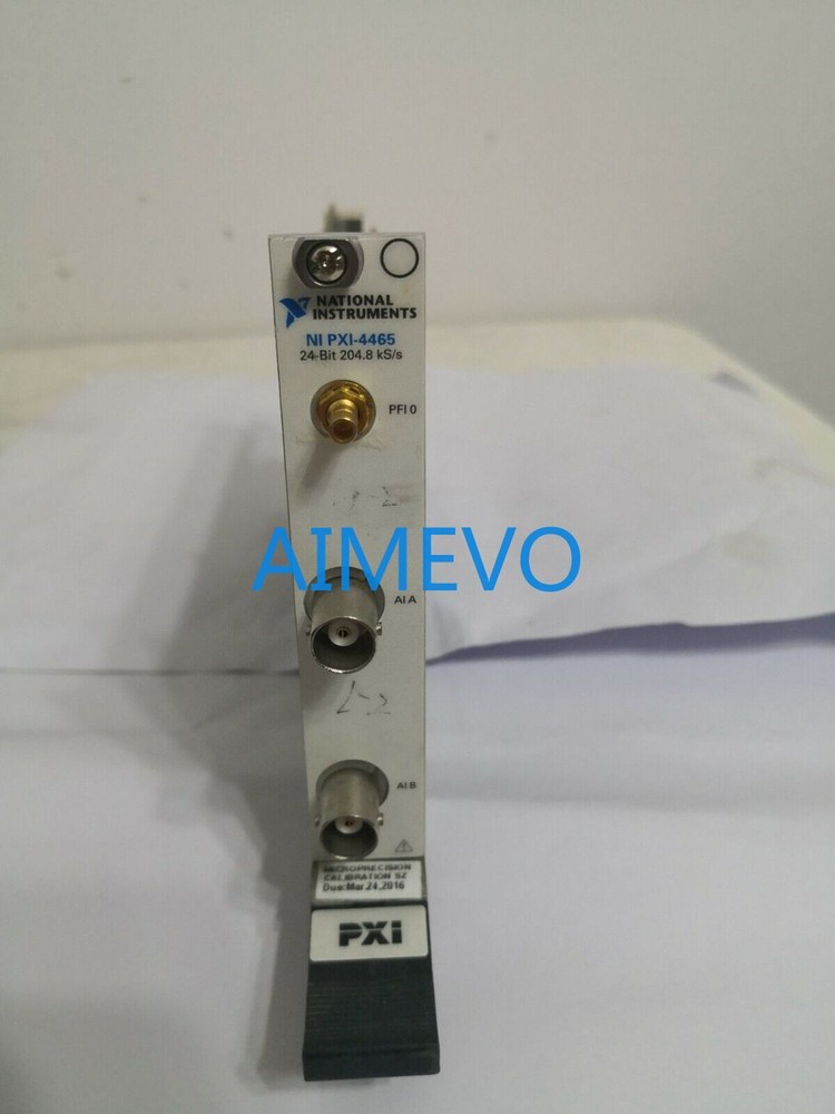 National Instruments NI PXI-4465 2-Input Dynamic Signal Analyzer USED