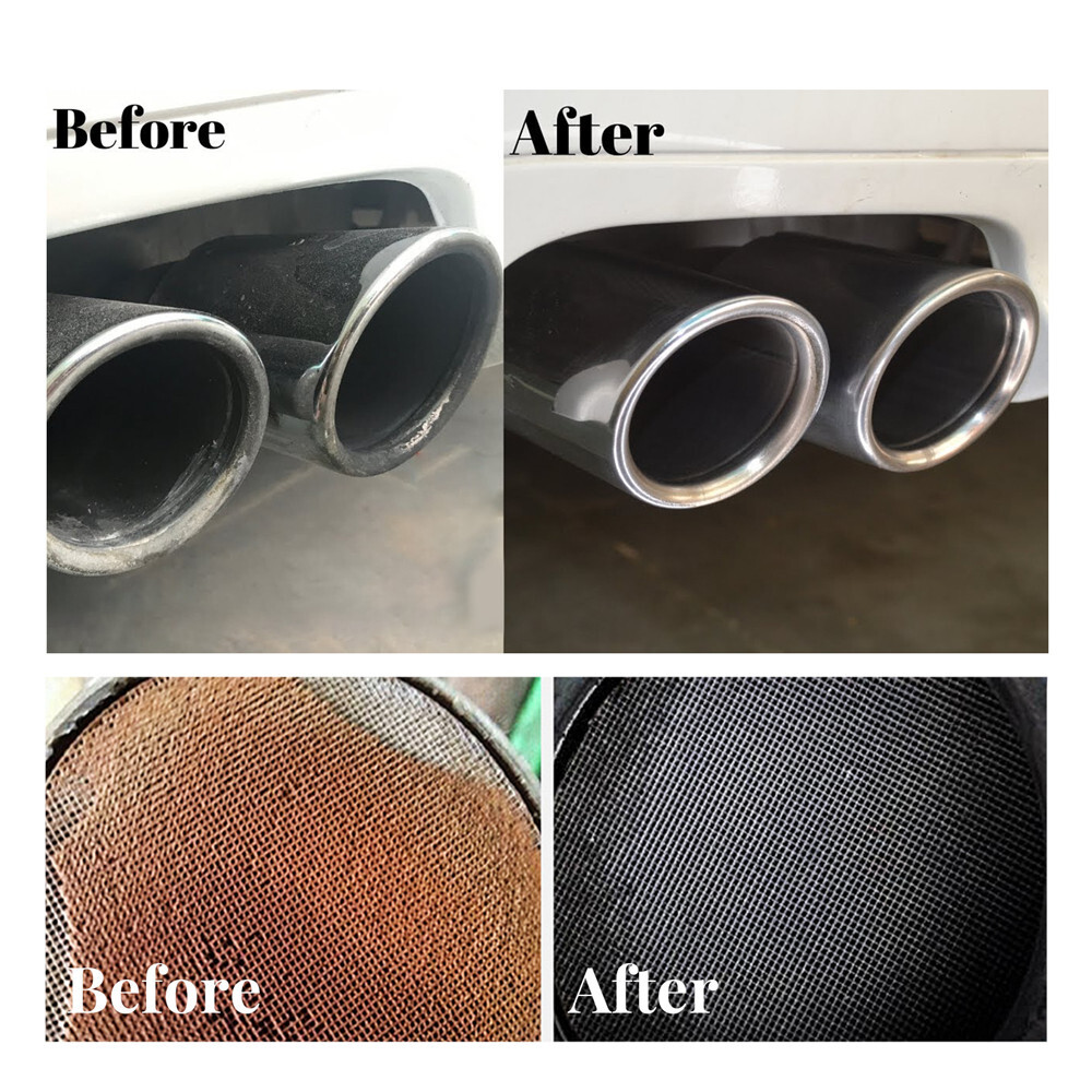 Catalytic Converter Cleaner Engine & Exhaust System Carbon Removal Additive