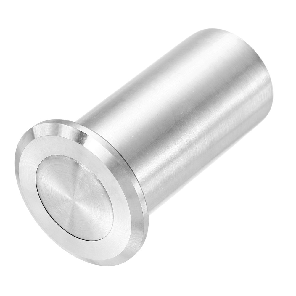 0.79" Door Latch Dust Protector, Dust-Proof Sliding Lock Insert, Silver