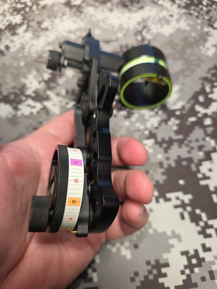 HHA OPTIMIZER LITE ULTRA RIGHT HAND SINGLE PIN SIGHT ARCHERY SIGHT BOW SIGHT