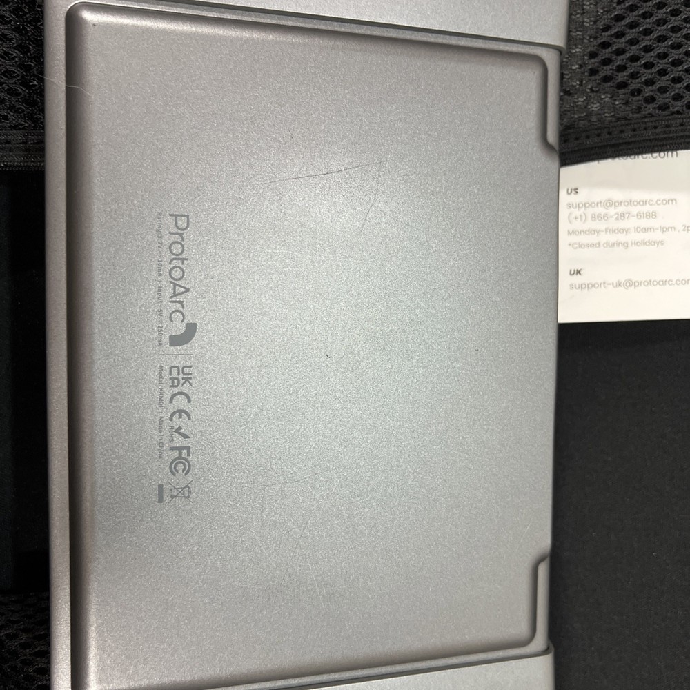 ProtoArc Foldable Keyboard and Mouse XKM01 True Full-Size Folding - Used