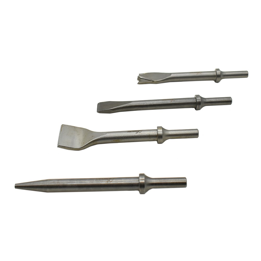 SC774C - 4 Piece Round Shank Collar Chisel Set