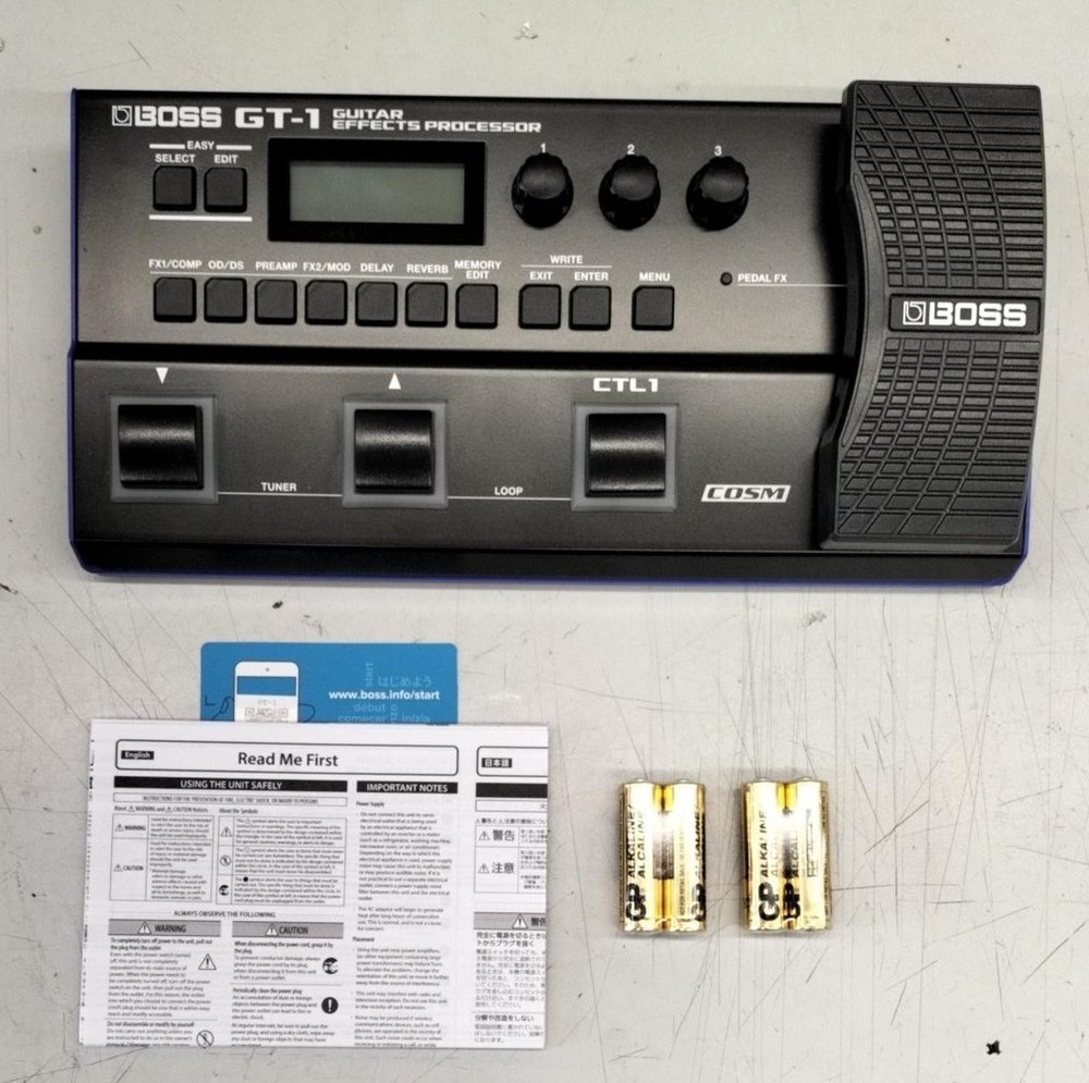 BOSS GT-1 MULTI-EFFECTOR 377058