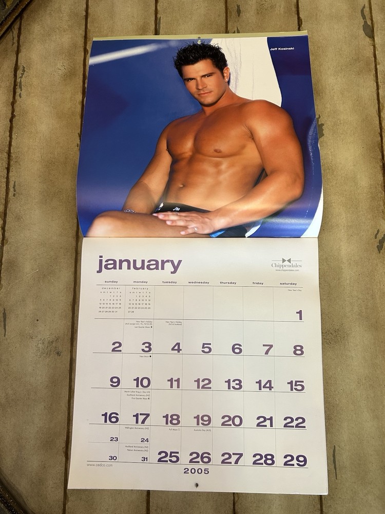Chippendales 2005 Calandar Great Shape