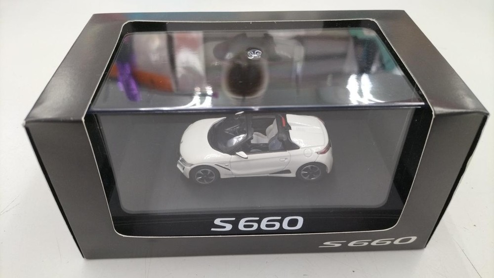 Honda Comtech S660 White Minicar 1/43