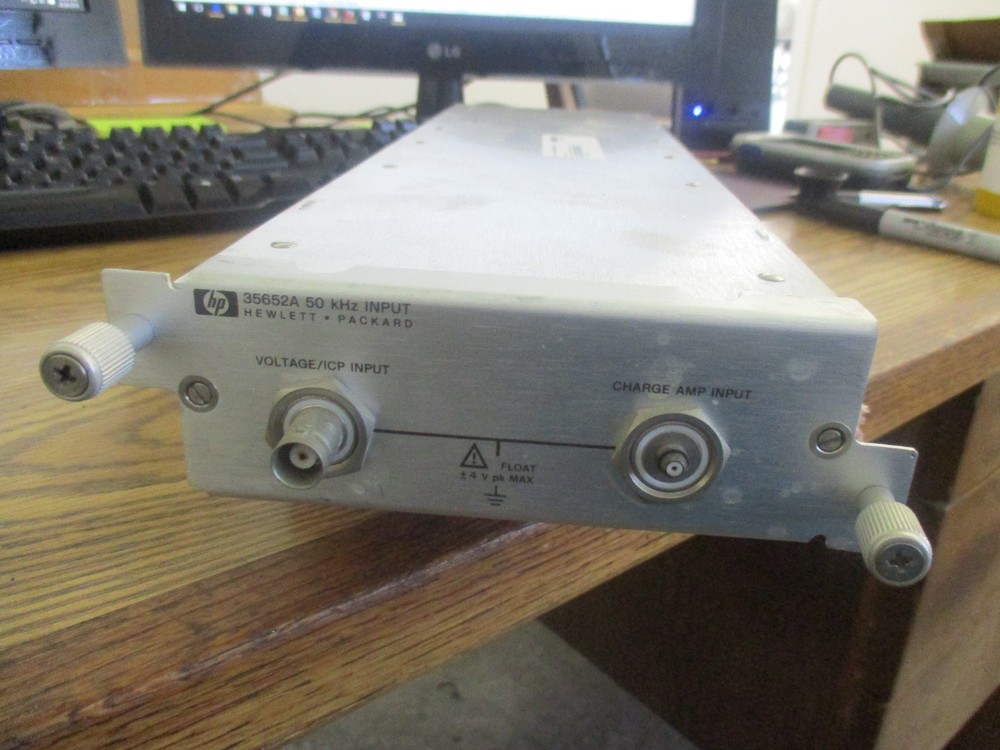 Hewlett Packard / Agilent Model: 35652A. 50 KHz Input Module
