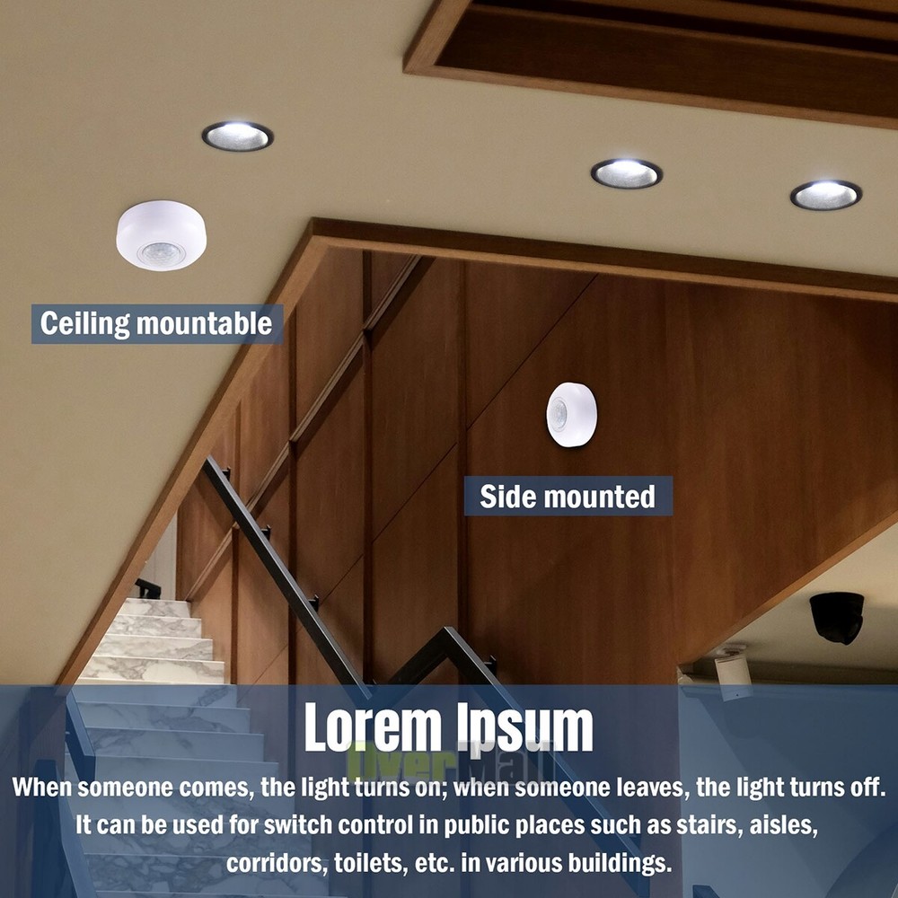 AC85-260V PIR Sensor LED Motion Sensor Motion Detector Light Switch Body Infrare