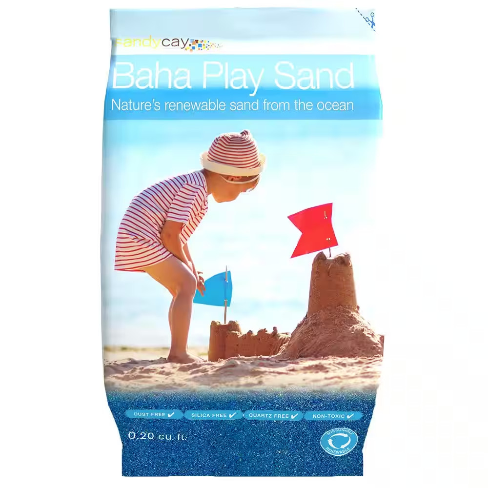 20 Lbs. Baha Play Sand - Aqua Blue