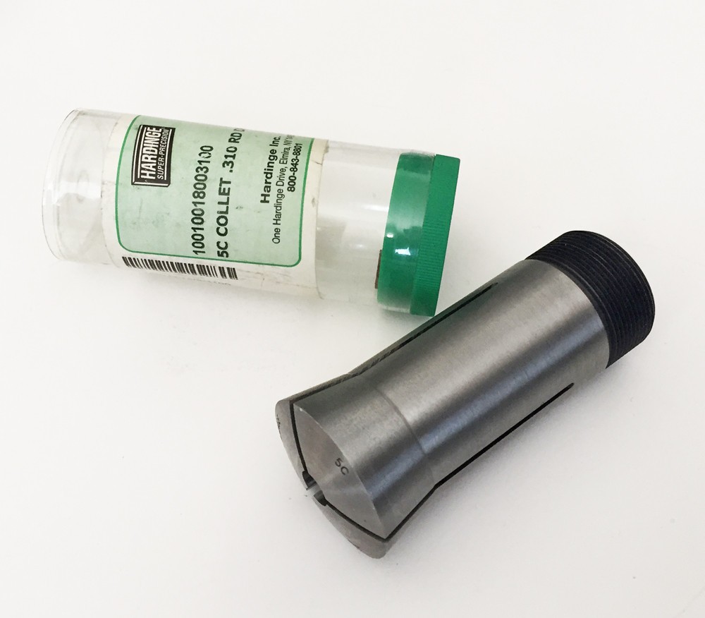NEW * HARDINGE 5C Collet .310" Decimal Round Smooth ~  10010018003100