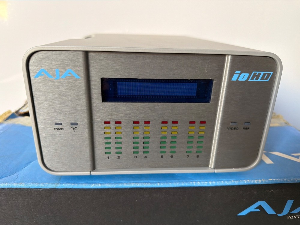 AJA IO HD ProRes SDI Analog Digital FireWire Media Encoder