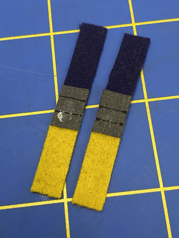 SERVICE FLASH FOR R.A.S.C. YELLOW/BLUE Patch