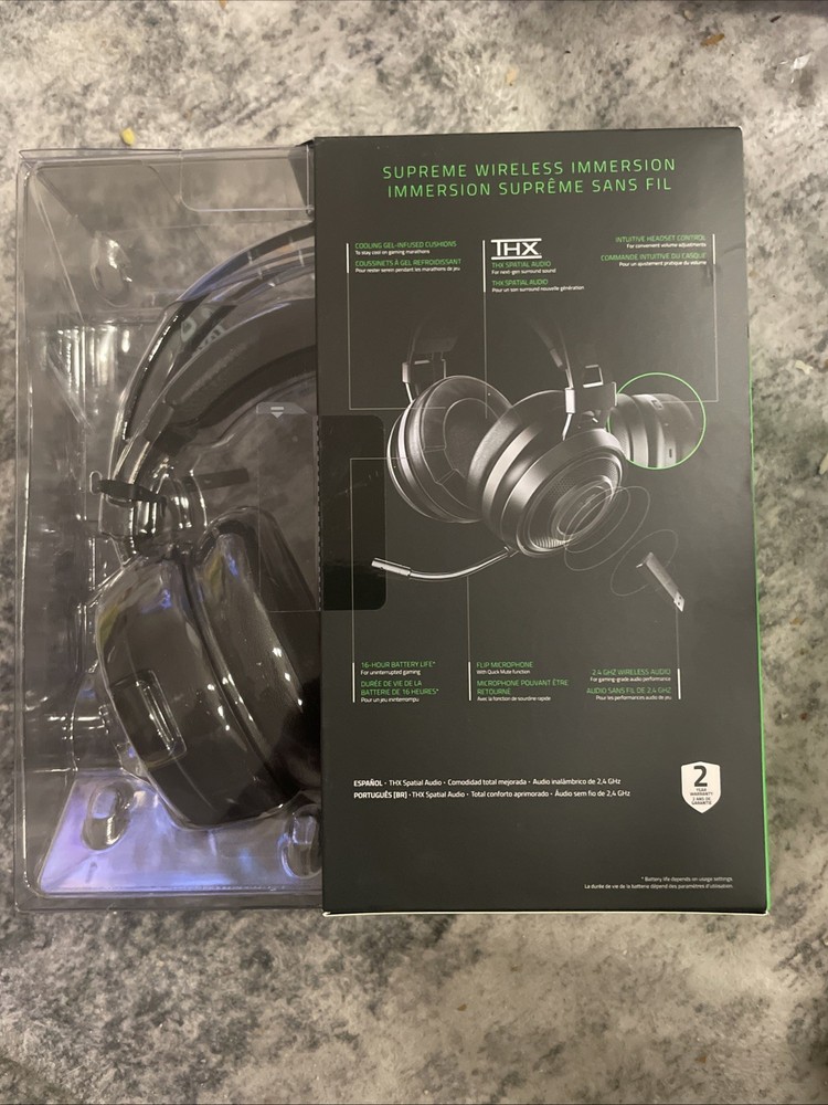 NEW - Razer Nari Essential Wireless Gaming Headset