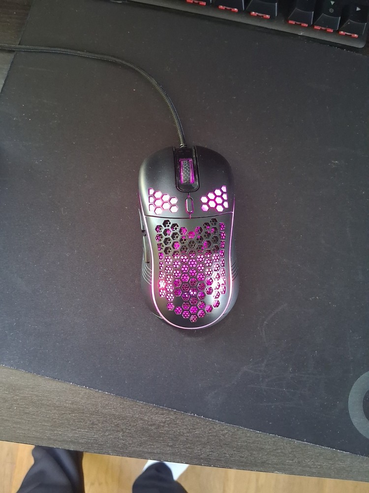 RedThunder Gaming Keyboard and Mouse Bundle Wired RGB Illuminated