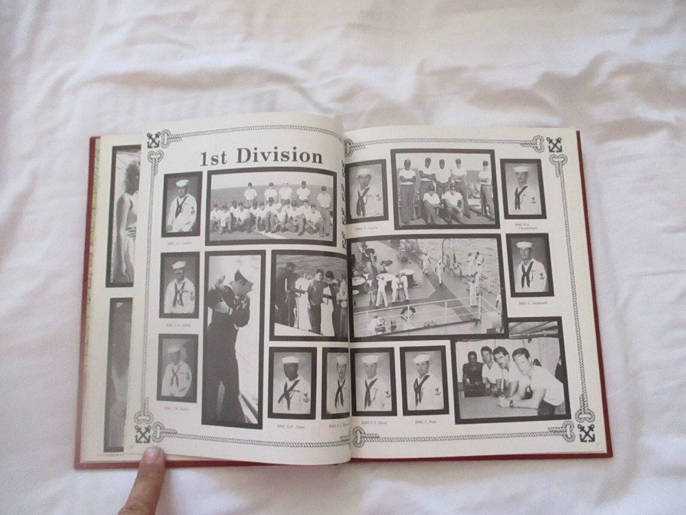 US Navy USS Duluth LPD-6 1987 WESTPAC Deployment Cruise Book