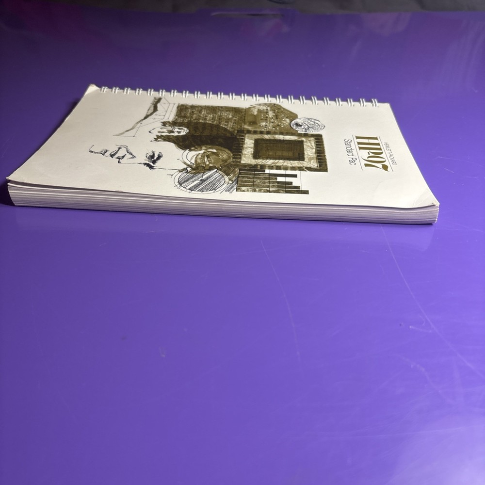 Vintage HP-97 Standard Pac Manual - Pristine Interior
