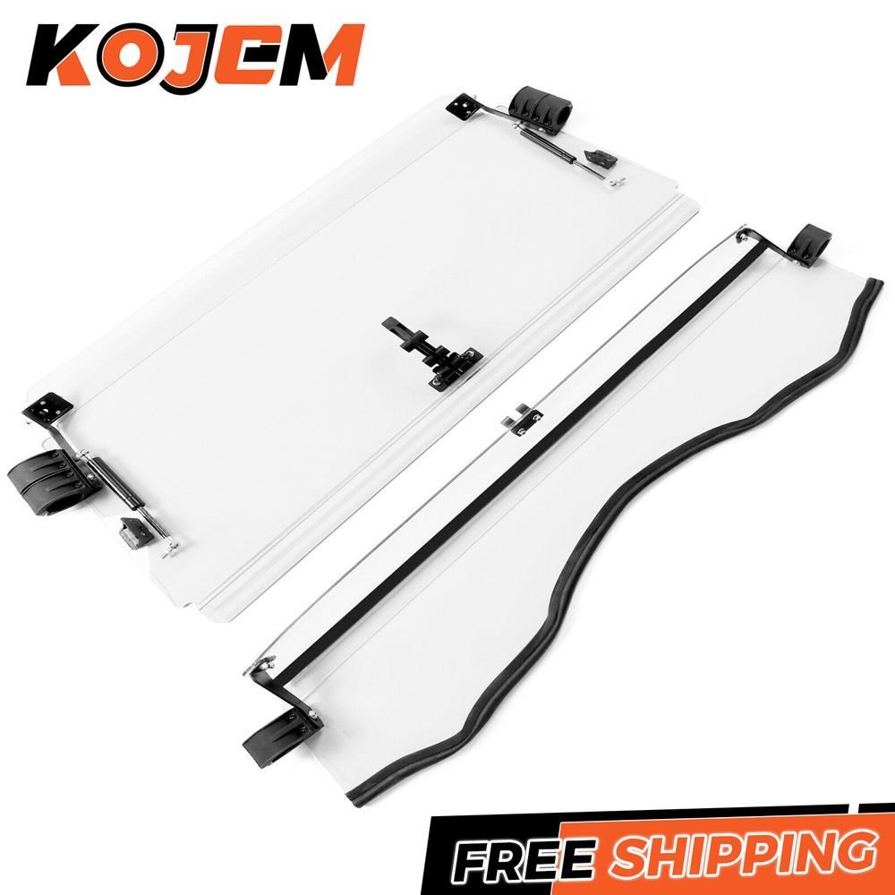 For Can-Am Scratch Resistant Full Flip Windshield 11-20 Commander 800/1000/Max