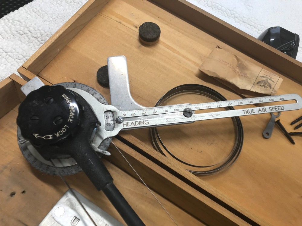 Vintage WW II Era Aviation Vector Plotting Machine From 1940’s Nice condition