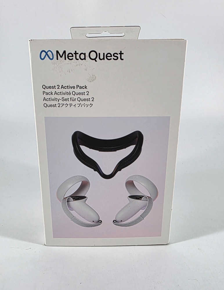 Meta Quest 2 Active Pack VR Accessories Facial Interface, Wrist/Knuckle Straps