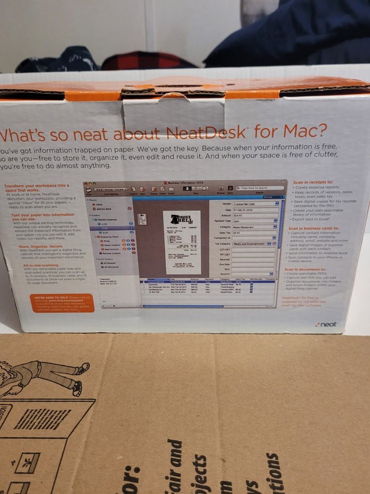 Neat Desk Desktop Scanner & Digital Filing System ND-1000 (Mac)
