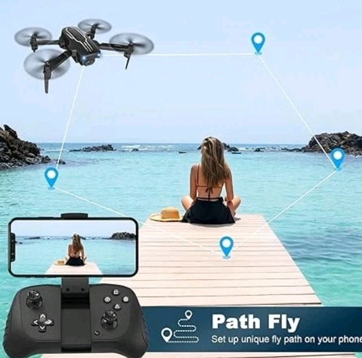 S17 Drone with 4K HD Camera, Foldable Mini Drone, RC Quadcopter