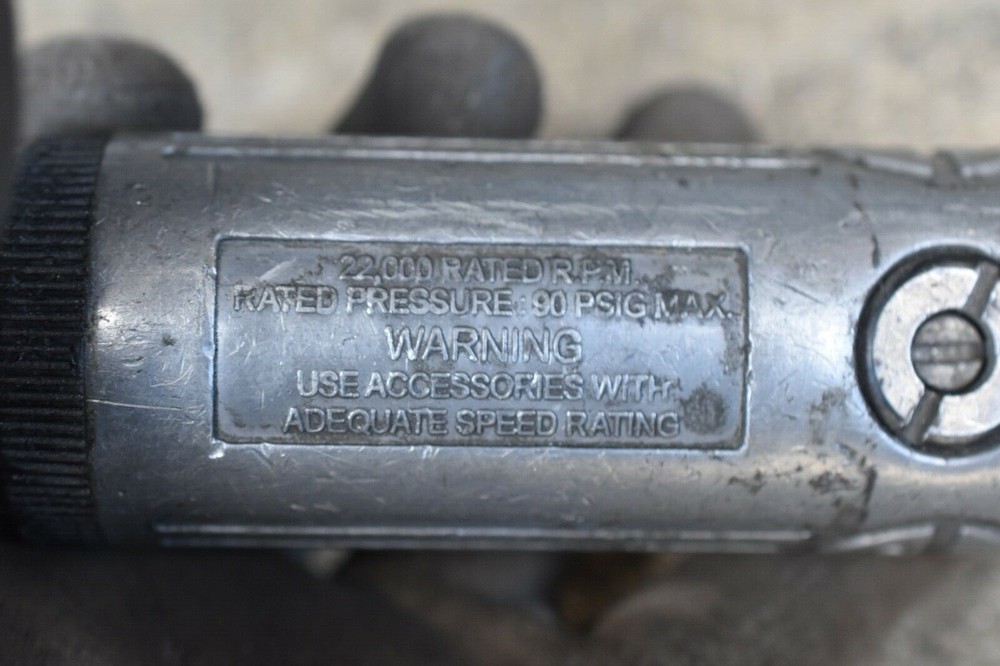 2 pc Chicago Pneumatic Straight Die Grinder, 1/4"