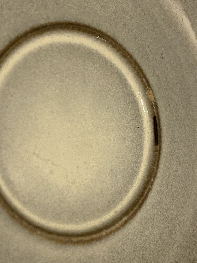 Denby 6 1/8" saucer--unsure of pattern