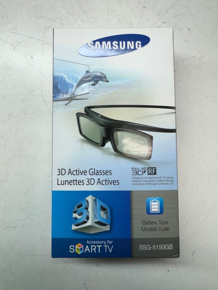 Samsung SSG-5150GB 3D Active Glasses - Black Open Box