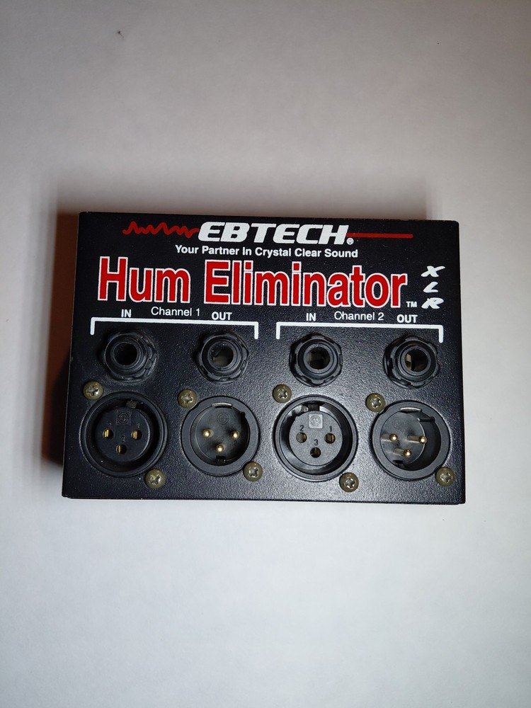 Ebtech Hum Eliminator XLR 2 Channel