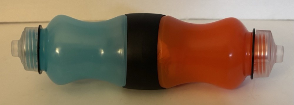 Two 8 oz Swivel Hydration Squeeze Bottle on a Swivel Design Adjustable Strap