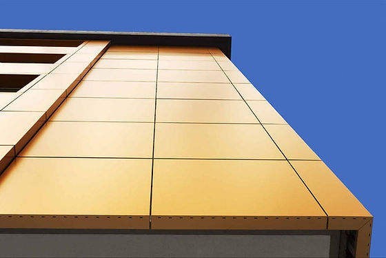 Project Aluminum Composite Panels ACP Decorative Aluminum Panels