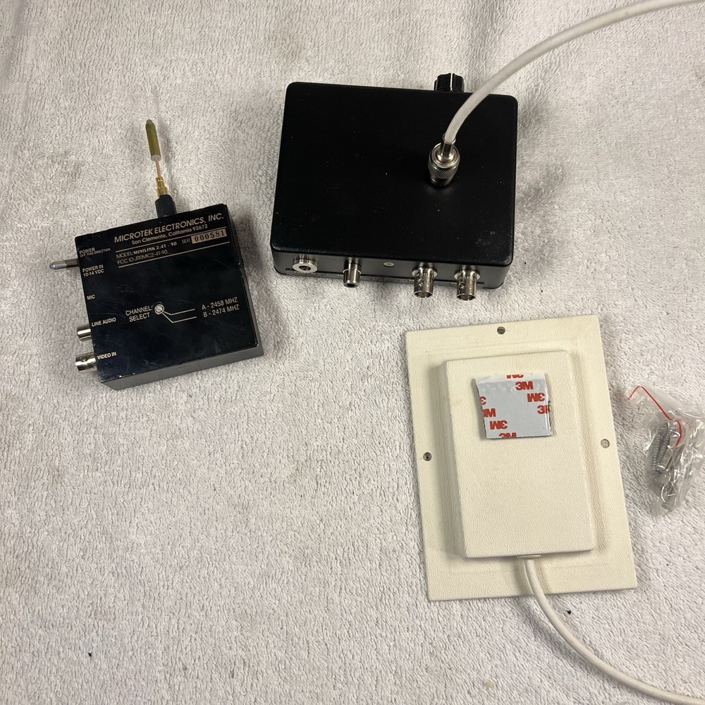 Microtek Electronics MINILINK 2.4T & 2.4R Video Transmitters