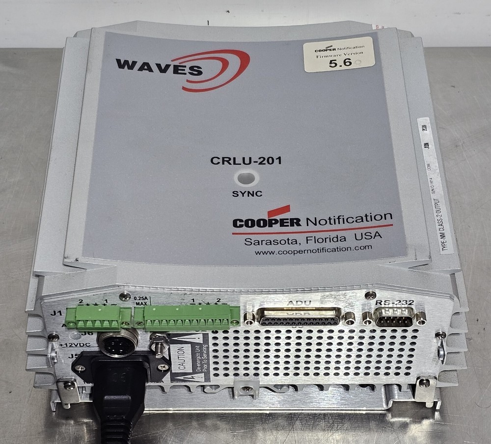 Cooper Notification Waves CRLU-201Tranceiver