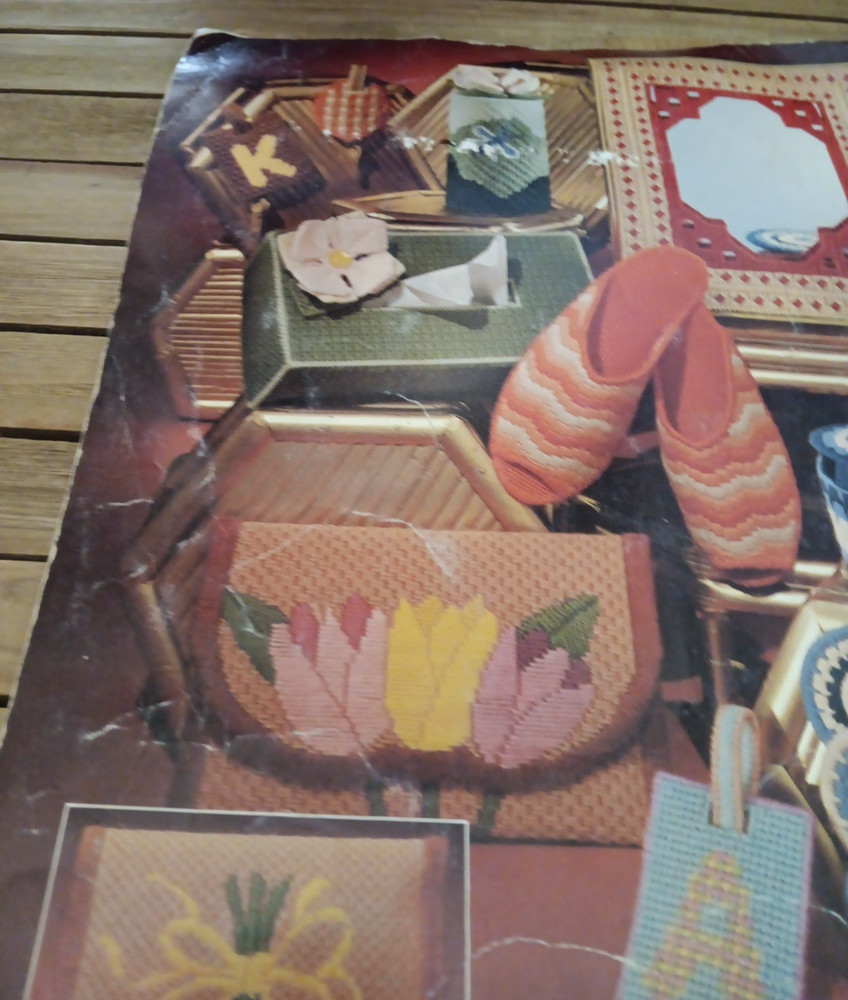 Plastic Canvas Bazaar 16 Needlepoint Projects by Vicki Neil Getchell Pattern