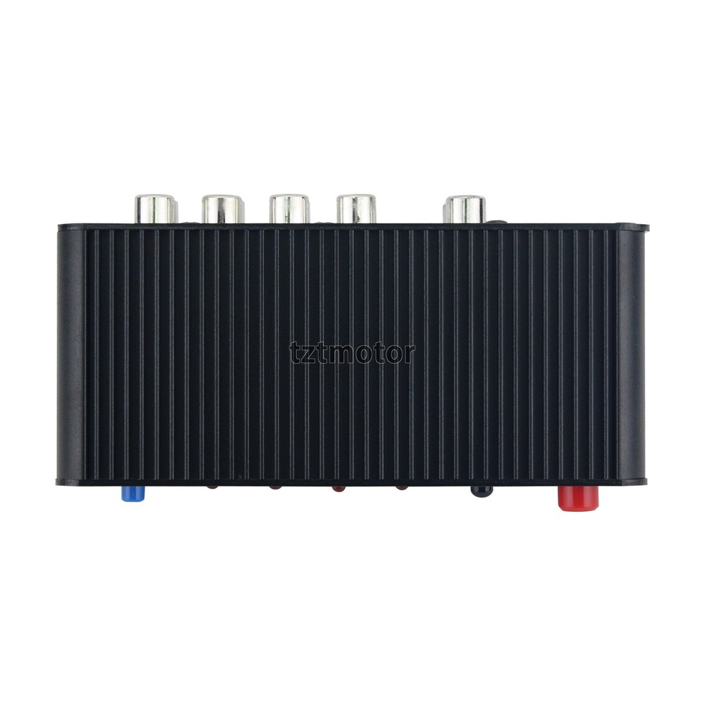 IR Remote Control 4CH Stereo Audio switcher Selector