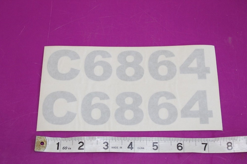 Montana C6864 Tractor Decals.