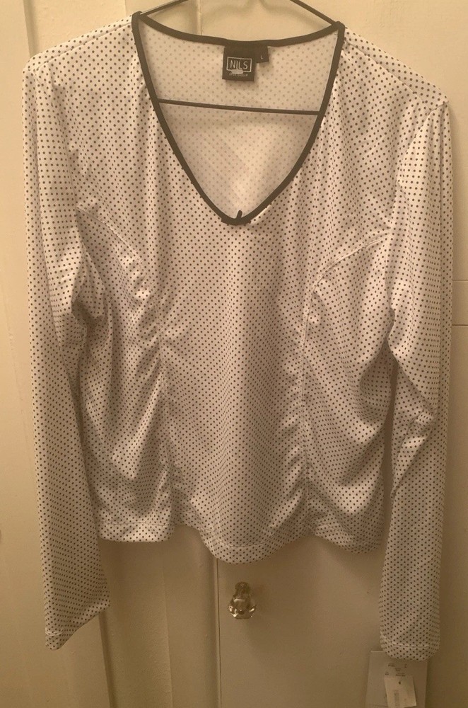 Nils Base Layers 2 NWT, NWOT Black White Leopard Stretch