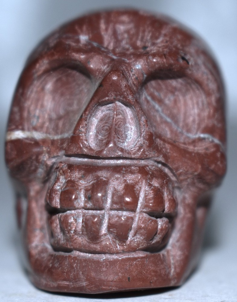 Red Jasper Skull 1.97"/103 Grams