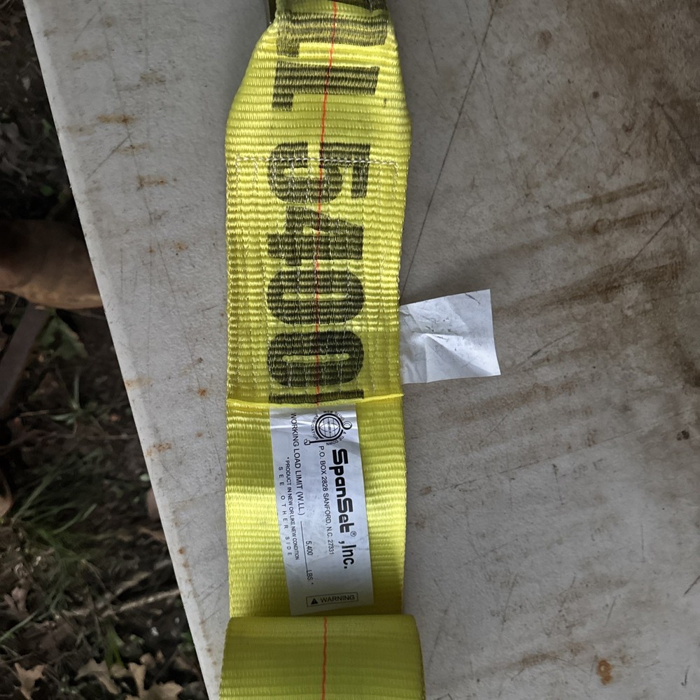 SpanSet 4”x5’ 5400lb Working Load Strap
