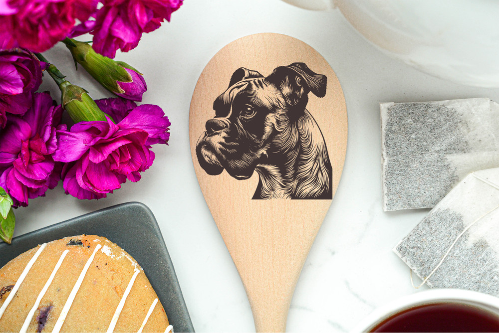 Boxer3 Wooden Spoon